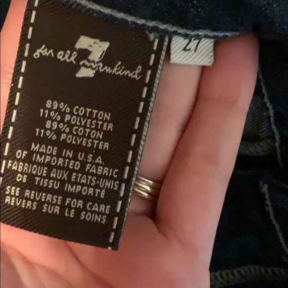 7 For All Mankind Roxanne Jeans Size 27 - Picture 3 of 10